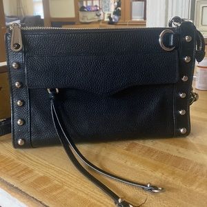 Rebecca Minkoff M.A.B. Leather Studded Crossbody Bag